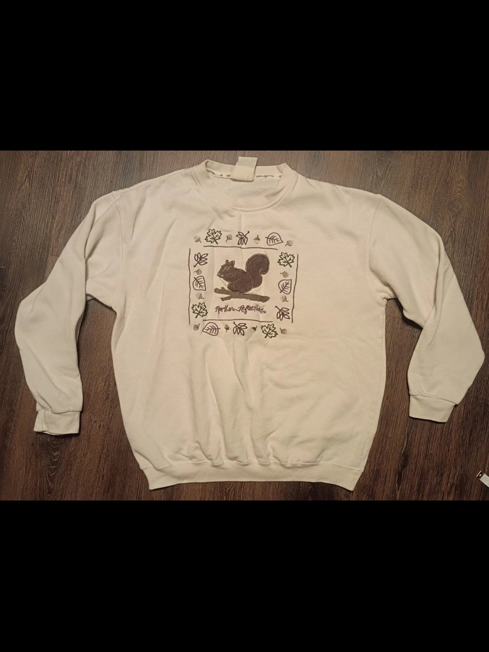 Vintage Northern reflections sweatshirt embroidered